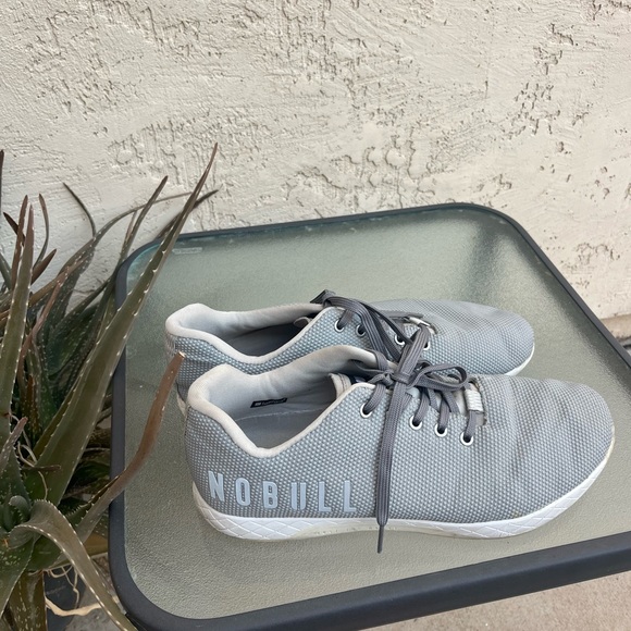 NOBULL Other - NOBULL Gray and White Minimalist Sneakers